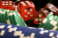 Une soir&eacute;e casino